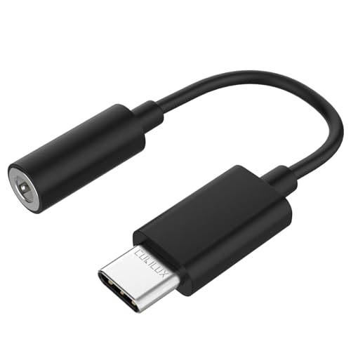 Cubilux USB C Kopfhörer Adapter [96KHz 24-bit DAC] Type C auf 3,5mm Klinke Audio AUX Adapter für iPhone 15+/15 Pro Max, iPad Pro iPad 10, Samsung S24/S23/S22/S21 Tab S9/S8/S7, Pixel 8/7/6 Pro von Cubilux