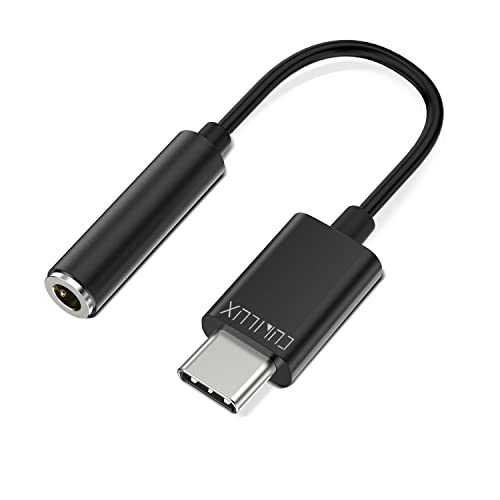 Cubilux USB C Kopfhörer Anschluss Adapter [192KHz 24-bit DAC] Type C auf 3,5 mm Klinke Audio Adapter für Samsung S24/S23/S22/S21 Tab S9/S8/S7, iPhone 15+/15 Pro Max, iPad Pro, Pixel 8/7/6 Pro von Cubilux