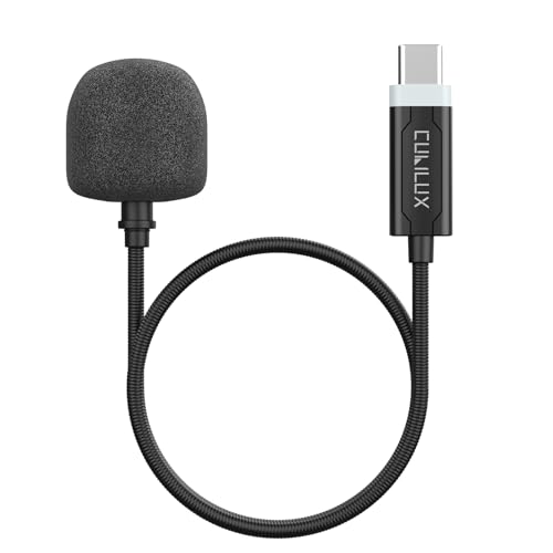 Cubilux USB-C-Schwanenhalsmikrofon, Typ-C-Boom-Mikrofon, kompatibel mit MacBook Pro/Air, iPad Pro 13/12.9/11, iPad Air 13/5th/4th, Samsung S25/S24/S23, Tab S10/S8/S7, Pixel 9/8/7/6 Pro, Laptop, 1 FT Cubilux USB-C-Schwanenhalsmikrofon, Typ-C-Boom-Mikrofon, kompatibel mit MacBook Pro/Air, iPad Pro 13/12.9/11, iPad Air 13/5th/4th, Samsung S25/S24/S23, Tab S10/S8/S7, Pixel 9/8/7/6 Pro, Laptop, 1 FT von Cubilux