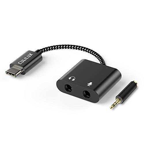 Cubilux USB-C-auf-TRS-Kopfhörer-Mikrofon-Splitter, Typ-C-auf-3,5-mm-Audio-Mikrofon-Adapter, kompatibel mit Samsung S24/S23/S22/S21/S20 Tab S9/S8/S7/S6, S23/S21/S20 FE, Z Fold 5/4/3/2, Z Flip 5/4/3/2 Cubilux USB-C-auf-TRS-Kopfhörer-Mikrofon-Splitter, Typ-C-auf-3,5-mm-Audio-Mikrofon-Adapter, kompatibel mit Samsung S24/S23/S22/S21/S20 Tab S9/S8/S7/S6, S23/S21/S20 FE, Z Fold 5/4/3/2, Z Flip 5/4/3/2 von Cubilux
