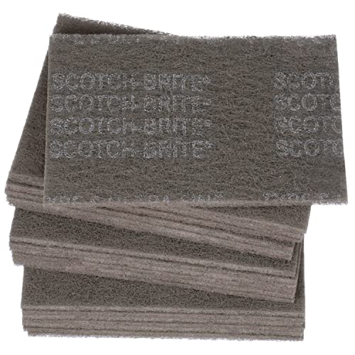 Scotch-Brite 07448 Handpolster aus Silikonkarbid, sehr fein, 15,2 x 22,9 cm, 1 Box of 20 pads (20 total units), 1 von Cubitron