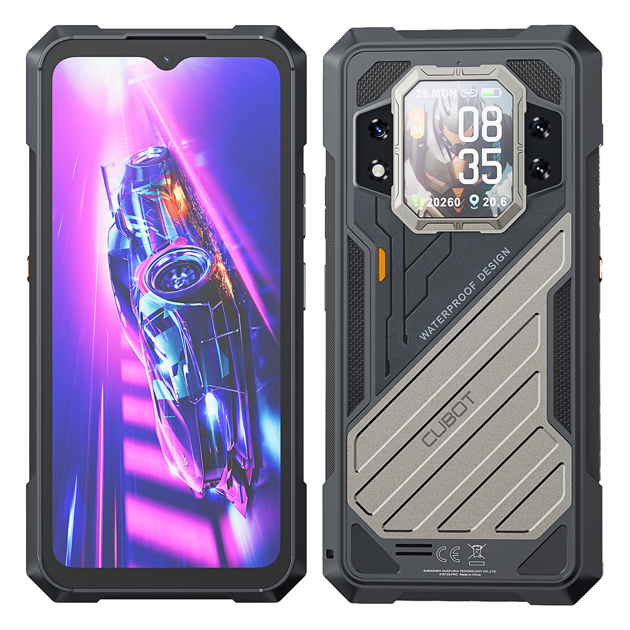 Cubot KINGKONG X schwarz | Outdoor-Smartphone | Schutzart IP68, IP69K | Geh?rtetes Glas | 6,58-Zoll Display | 10200 mAh-Akku | 100 MP | Android 14 Cubot KINGKONG X schwarz | Outdoor-Smartphone | Schutzart IP68, IP69K | Geh?rtetes Glas | 6,58-Zoll Display | 10200 mAh-Akku | 100 MP | Android 14 von Cubot