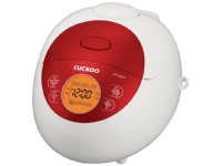 Cuckoo CR-0351F, Rice Cooker, White & Red, 0,54 L, Aluminium, LCD, 1,2 m cable von Cuckoo