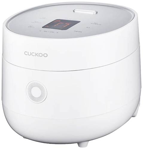 Cuckoo CR-0675F Reiskocher Weiß (matt) mit Display, mit Messbecher, Timerfunktion von Cuckoo