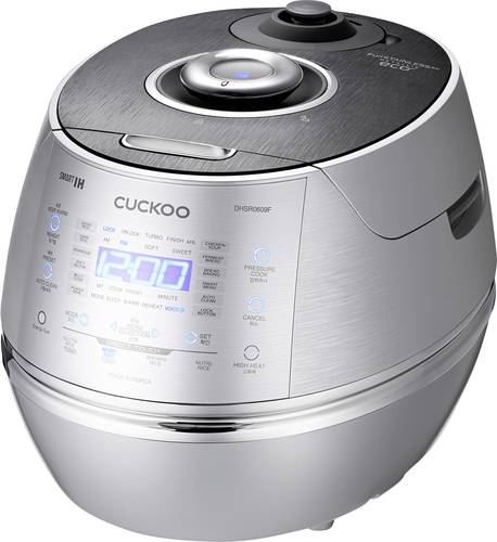 Cuckoo CRP-DHSR0609F Reiskocher Silber mit Display Cuckoo CRP-DHSR0609F Reiskocher Silber mit Display von Cuckoo