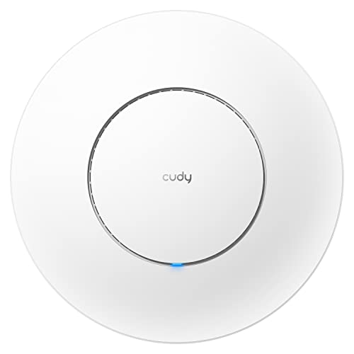 Cudy AX3000 2,5 G WiFi 6 WLAN Access Point, 2,5 Gbit/s RJ45, Business-WLAN-Lösung mit Mesh-Unterstützung, MU-MIMO, PoE- oder Gleichstromversorgung, 12V-DC-Netzteil im Lieferumfang enthalten, AP3000 von Cudy