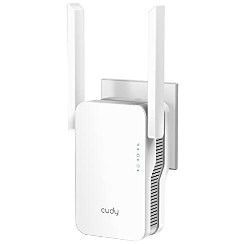 Cudy RE1800 AX1800 Gigabit Mesh WiFi 6 Extender Booster/Verlängerer, Dualband-Repeater mit bis zu 1,8Gbps Geschwindigkeit, AP-Modus von Cudy