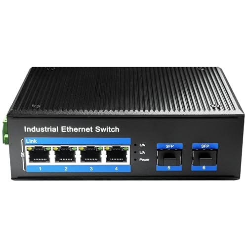 HUB Switch CUDY IG1004S2P Industrial PoE von Cudy