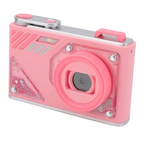 1080p Digitalkamera, 48MP -Kameras für die Fotografie mit 8X Zoom & Autofokus, Vlogging -Kameras für YouTube -Video, Dual -Objektiv, Flash, Compact Travel Vlog Camara für (PINK) von Cuifati