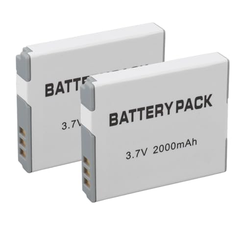 2 Stück NB 6L 6LH Akku für Powershot SX710 HS SX520 HS SX530 HS SX510 HS S120 SX700 HS SX610 HS SX600 HS D30 und S95, NB 6L 6LH 2000 MAh 3,7 V Wiederaufladbarer Lithium-Ionen-Akku 2 Stück NB 6L 6LH Akku für Powershot SX710 HS SX520 HS SX530 HS SX510 HS S120 SX700 HS SX610 HS SX600 HS D30 und S95, NB 6L 6LH 2000 MAh 3,7 V Wiederaufladbarer Lithium-Ionen-Akku von Cuifati