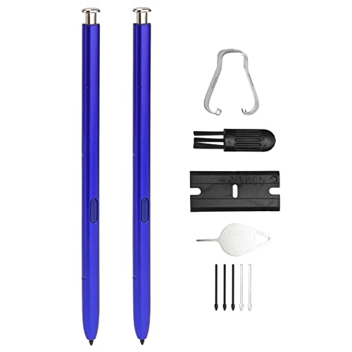 2 Stylus Stifte für Galaxy Note 10 Plus Smartphone, Ersatz Stylus Touch S Pen Set mit Ersatzspitzen, Hochempfindlicher Präzisions-Touchscreen-Stift mit Kapazitiver von Cuifati