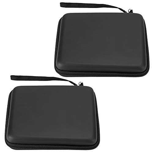 2-teilige Aufbewahrungstasche für, Eva Hard Package Case Aufbewahrung Tragbare Tasche Schutzhülle (Schwarz) von Cuifati