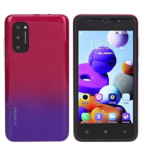 5-Zoll-FHD-Smartphone Entsperrt für Android 10, 3G-LCD-Handy, 2 GB RAM, 16 GB ROM, Dual-SIM-Smartphone, 5 MP, 8 MP, Vorder- und Rückkamera von Cuifati