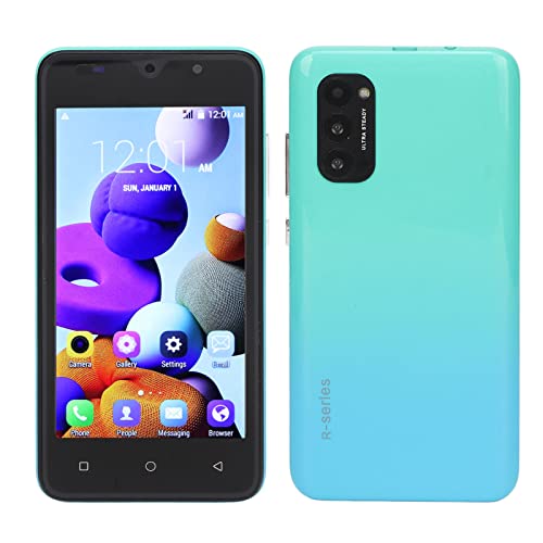 5-Zoll-Smartphone Entsperrt für Android 10, 3G-Handy, 2 GB RAM, 16 GB ROM, Dual-SIM-Smartphone, 5 MP, 8 MP Kamera Vorne und Hinten von Cuifati