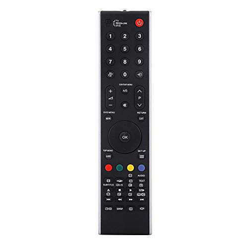 ABS Small Innovative Tastatur-TV-Fernbedienung Universal Weiterübertragung Stabiler Leistung Fernbedienung Ersatz für Toshiba SMART LED LCD-Fernseher CT-90327 ABS Small Innovative Tastatur-TV-Fernbedienung Universal Weiterübertragung Stabiler Leistung Fernbedienung Ersatz für Toshiba SMART LED LCD-Fernseher CT-90327 von Cuifati