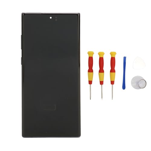 Bildschirmersatz für Samsung Galaxy Note 10 Plus, Organische LED-Bildschirm-Digitizer-Baugruppe mit Rahmen, Touchscreen-Digitizer, Handy-Bildschirm-Reparaturteil mit Werkzeug von Cuifati