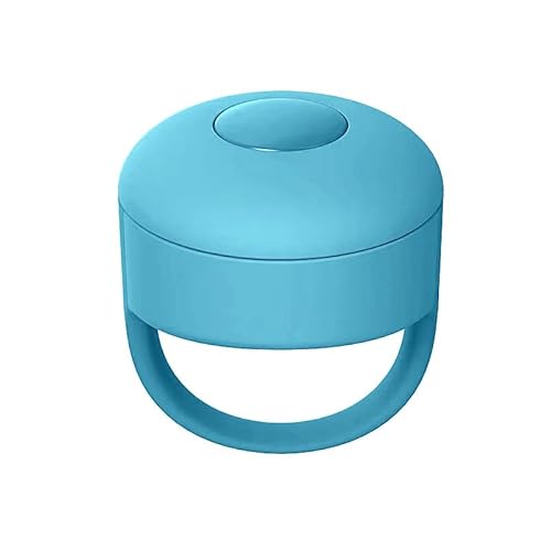 Bluetooth-Fernbedienung für App Page Turner, Finger Scrolling Ring Clicker Tablet Handy Kamera Shutter Selfie Remote Ergonomischer Fingertip Video Controller (Blau) von Cuifati