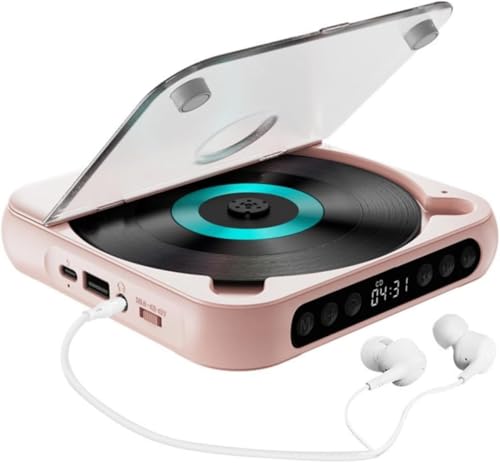CD -Player Tragbarer CD Walkman mit Kopfhörern Tragbarer CD -Player für Auto, Bluetooth 5.3 Personal CD Player mit Lautsprechern, 2000mAh Wiederaufladbar, HiFi -Stereo, CD -USB CD -Player Tragbarer CD Walkman mit Kopfhörern Tragbarer CD -Player für Auto, Bluetooth 5.3 Personal CD Player mit Lautsprechern, 2000mAh Wiederaufladbar, HiFi -Stereo, CD -USB von Cuifati