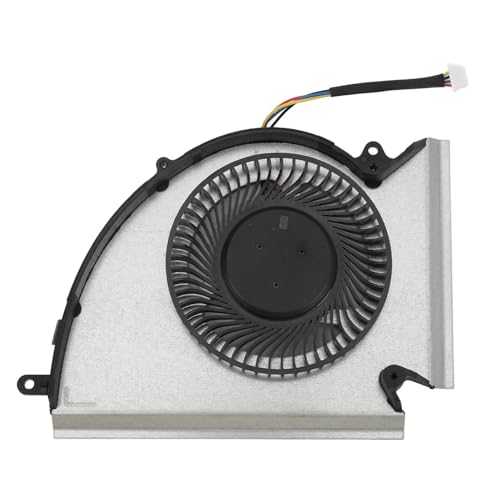CPU-Lüfter, Professioneller Laptop-Kühler-Ersatz mit Aluminium-Kühlkörper für GP76 GE76 WE76 MS 17K2 MS 17K3 Laptop-Zubehör, 4 4-poliger Stromanschluss (GPU-Lüfter) von Cuifati