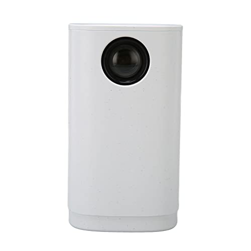 Cuifati 1080P -Projektor, Tragbarer LED-Projektor mit Fernbedienung, Outdoor-Filmprojektor, Kompatibel mit Android/iOS/Windows (Weiss) von Cuifati