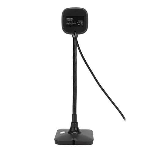 Cuifati 1080P-Webcam mit Mikrofon, HD-Webcam-Webkamera mit Ständer, Breitbild-USB-Computerkamera, Streaming-Mikrofon-Webcam für Online-Anrufe/Konferenzen von Cuifati