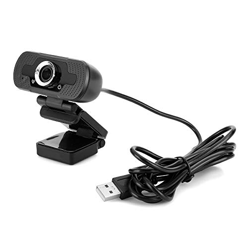 Cuifati 1080p High-Definition-Webcam, 2 Millionen Pixel HD-Webkamera mit Eingebautem Mikrofon, Autofokus Videokonferenzkamera, Intelligenter Lichteinstellung von Cuifati