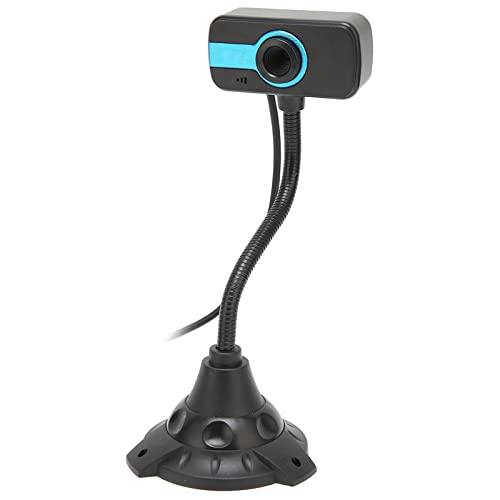 Cuifati 1080p-Webcam mit Geräuschunterdrückenden Mikrofonen, USB-Webcam, Kabelgebundene Webcam, Eingebautes 5 Meter Langes, Omnidirektionales, Schalldämpfendes und Geräuschreduzierendes Mikrofon von Cuifati