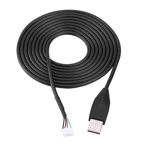 Cuifati 143 USB-Mausleitung, Mauskabel Ersetzen 2 Meter USB-Mausleitung Kabel Ersetzen Reparaturzubehör Für Logitech MX518 Game Mouse, Maus Nicht Enthalten von Cuifati