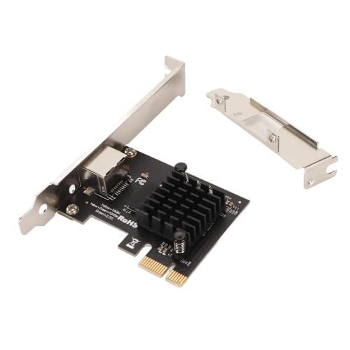 Cuifati 2,5-Gbit/s-PCIe-Netzwerkkarte, RTL8125-Chip, Gaming-Gigabit-Ethernet für PC-Desktop, Remote Wake Up, ACPI APM-Unterstützung von Cuifati