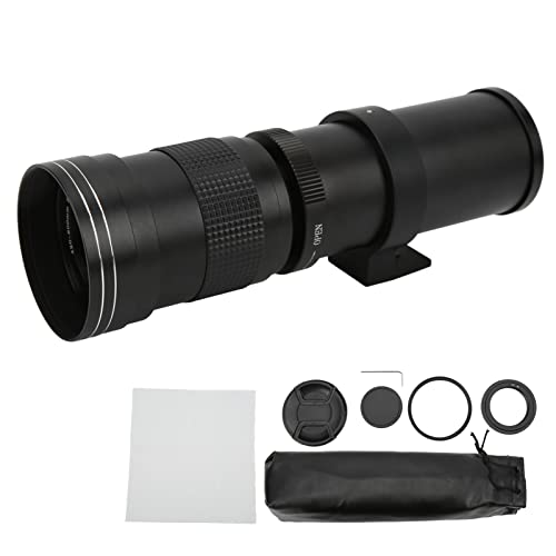 Cuifati 420‑800 Mm F/8.3‑16 Teleobjektiv Kamera Zoomobjektiv für Nikon D850, D810, D800, D780, D750, D700, D610, D3400, D5100, D5200, D5300, D5500 Usw. Teleobjektiv mit Manuellem Zoom und UV-Filter von Cuifati