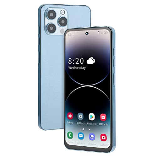 Cuifati 6,7-Zoll-Smartphone ohne Sperre, 4 GB 128 GB Entsperrtes Android 12-Handy, DUAL-SIM-Handy mit HD-Bildschirm und Face ID 4000 MAh Cuifati 6,7-Zoll-Smartphone ohne Sperre, 4 GB 128 GB Entsperrtes Android 12-Handy, DUAL-SIM-Handy mit HD-Bildschirm und Face ID 4000 MAh von Cuifati