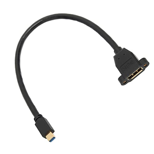 Cuifati 8K DisplayPort zu DisplayPort Kabel DP zu DP Stecker zu Buchse Kabel 8K 60Hz 7680x4320 4K 3840x2160 Vergoldetes DisplayPort zu DisplayPort DP zu DP Displaykabel von Cuifati