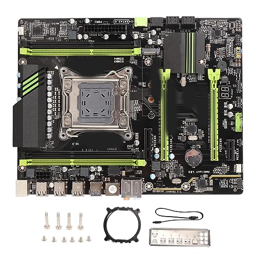 Cuifati ATX-Computer-Motherboard LGA2011 DDR3-Motherboard, 32 GB DDR3 X 4, SATA3.0/2.0, PCI-E 16X X 2, USB3.0, USB2.0, Gigabit Adaptive NIC-Karte von Cuifati