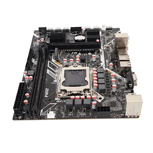 Cuifati B460 Desktop-Motherboard Unterstützt LGA 1200, ATX-Gaming-Motherboard DDR4 M.2 NVME, PCIE 16X Gen 3.0 Computer-Motherboard, PCIE HDMI VGA-Schnittstelle, SATA3.0 USB3.0 von Cuifati