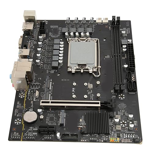Cuifati B760 M5 Gaming-Motherboard, Passend für -CPU der 12. und 13. Generation, DDR5-LGA-1700-Motherboard mit M.2 NVME/SATA3.0, USB 3.2 Gen2, 1xPCIE 4.0 16X von Cuifati
