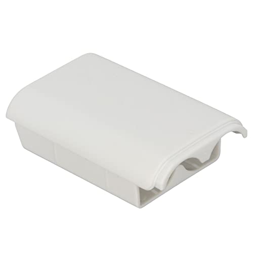 Cuifati Battery Pack Cover Shell Case für 360 Wireless Controller, Wireless Controller Back Cover Repair Part Replacement für 360, Tragbar und Langlebig(Weiß) von Cuifati