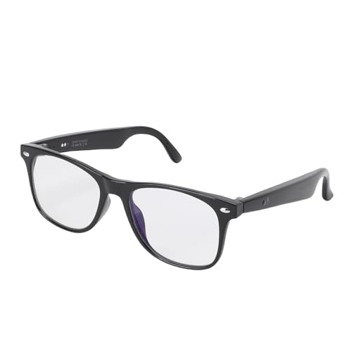 Cuifati Bluetooth Smart Translator Brille, 134 Sprachen Echtzeitübersetzung, Offene Ohr -Sound -Mikrofon -Lautsprecher Smart Audio -Brille, Blaue Lichter Blockieren BT -Brillen für von Cuifati