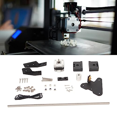 Cuifati Dual-Z-Achsen-Kit, T8 Führt zu 2 Mm Schraube, Stabile Struktur, Starkes Metall-Schrittmotor-Upgrade-Kit für Ender 3 für Ender 3 Pro für Ender 3 V2 3D-Drucker von Cuifati