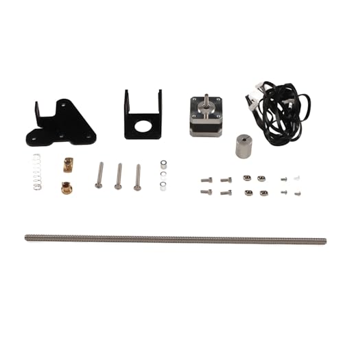 Cuifati Dual-Z-Achsen-Upgrade-Kit für Kobra Go, Hochpräzise 3D-Druckerteile, Bettnivellierung, Schrittmotor, Hohe Stabilität von Cuifati