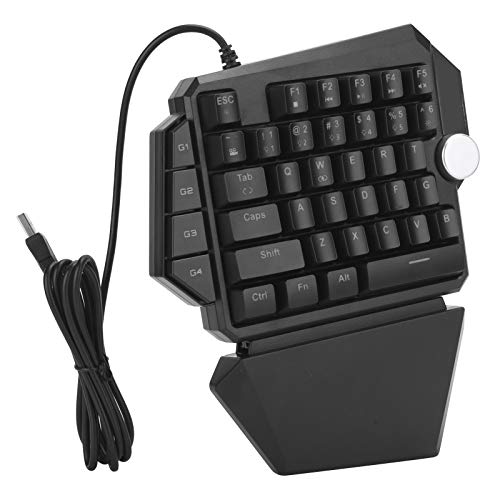 Cuifati Einhand-Tastaturspiel Mechanische Tastatur Professionelle Spieletastatur für Computer/PC/Desktop/Laptop von Cuifati