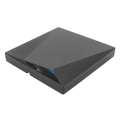 Cuifati Externes Plug-and-Play-CD-DVD-Laufwerk, USB3.0 USB C, Hochgeschwindigkeits-Datenübertragung, Einfach zu Bedienen, Hohe Leistung, Multifunktional, Kompatibel mit Win, OS X von Cuifati
