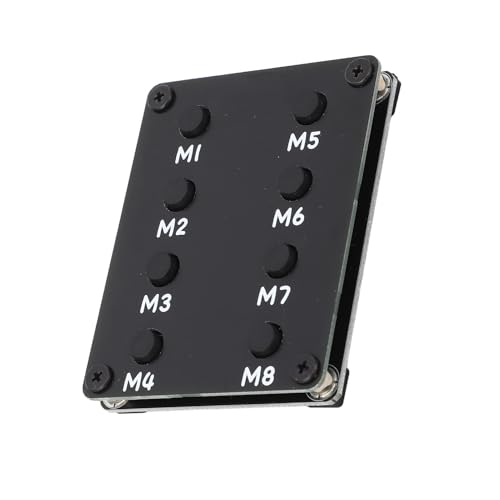 Cuifati Fernbedienungstastatur für IC 705 IC 7600 IC 7610 IC 7300 IC 9700, Externe Transceiver-Tastatur, Funk-Shortcut-Steuerungs-Transceiver-Tastatur mit 3,5-mm-Kabel von Cuifati