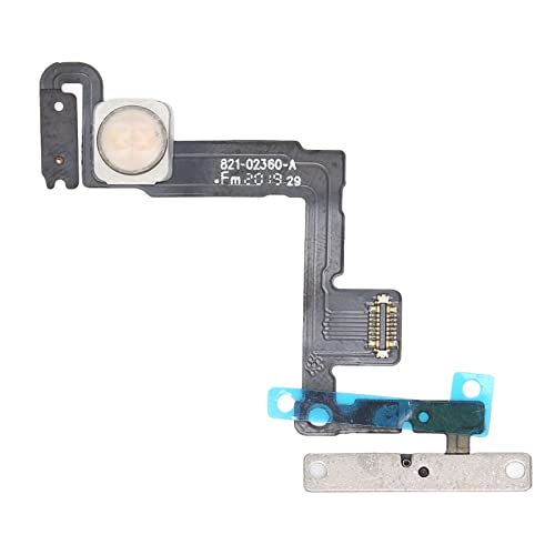 Cuifati Flexkabel-Ersatz für Power Button für iPhone 11, EIN/Aus-Tastatur mit Metallhalterung, Ersatzteil, Hohe Genauigkeit, Leicht und Kompakt, Einfache Installation von Cuifati