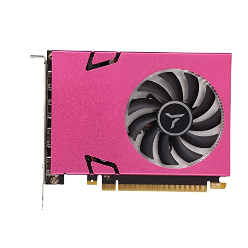 Cuifati GT730 Gaming-Grafikkarten, 1600 MHz 4G/128-Bit/DDR3-Grafikkarten, DirectX 11-Grafikkarte mit Automatischem Kühlkörper, Desktop-Computer-Zubehör (PH-GT730-4G) Plug and Play/HDML von Cuifati