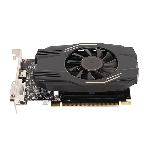 Cuifati Geforce GT 1030 Gaming-Grafikkarte 4 GB GDDR4 64 Bit 1468/2400 MHz GPU 4K-Grafikkarte mit HD DVI PCI Express X4 3.0-Ausgang, für PC Gaming Office 3D-Druck von Cuifati