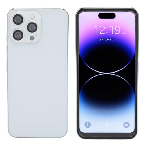 Cuifati I15 Pro Max 4G Entsperrtes Mobiltelefon, 6,6 Zoll, 6 GB RAM, 128 GB ROM, Dual-SIM, Werkseitig Entsperrtes Android-Smartphone, für Android 13 Face Unlock, Schlankes Mobiltelefon, von Cuifati