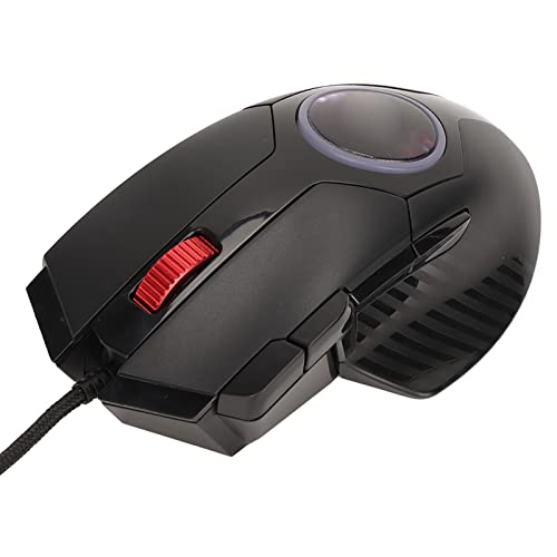Cuifati Kabelgebundene Gaming-Maus, 8-Tasten-Gaming-Mäuse, die RGB-LED Atmen, Plug-and-Play, Hochpräzise, ​​6 Regulierbare DPI, Gebogene, Ergonomische Shortcut-Multifunktionstaste, von Cuifati