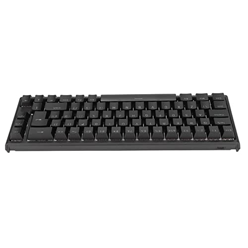 Cuifati Kabelgebundene Mechanische Gaming-Tastatur, 68 Tasten, Typ C, USB-Verbindung, Gaming-Tastatur, Charmanter und Dynamischer RGB-Hintergrundbeleuchtungseffekt, für Win-System und für OS X-System von Cuifati