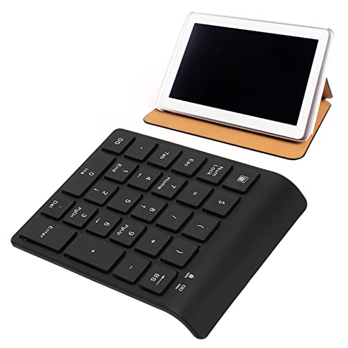 Cuifati Kabelloser Ziffernblock, 27 Tasten, Ultradünne, Leichte Bluetooth-Tastatur für Laptop, Tablet, Adaptive Standby-Energieeinsparung von Cuifati