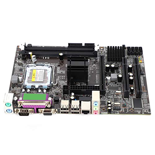 Cuifati M-ATX Desktop-Computer-Motherboard LGA 771 Gaming-Motherboard Dual Channel DDR3 Mob, mit SATA2.0-Steckplatz, USB, RJ45, PCI-Ex16-Grafikkartensteckplatz von Cuifati